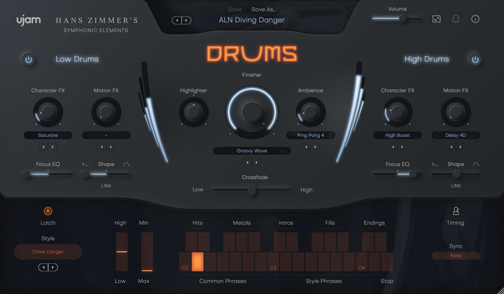 UJAM UJAM Hans Zimmer’s Drums & Percussion Bundle