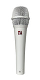 SE Electronics V7WHITE Studio-grade Handheld Microphone Supercardioid in White – top view