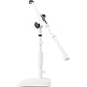 Shure SH-DESKTOP2-W (White) – angled view