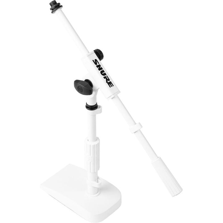 Shure SH-DESKTOP2-W (White) – three-quarter view