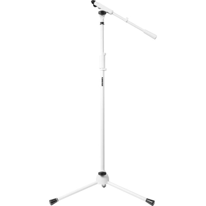 Shure SH-TRIPODSTANDTBM-W (White) – boom raised