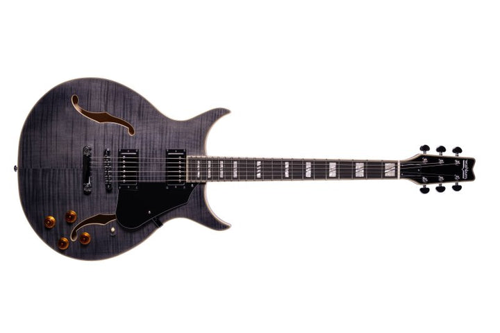Washburn Wing Series SH35 Semi-Hollow Electric Guitar (Trans Black)