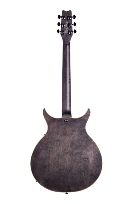 Washburn Wing Series SH35 Semi-Hollow Electric Guitar (Trans Black)