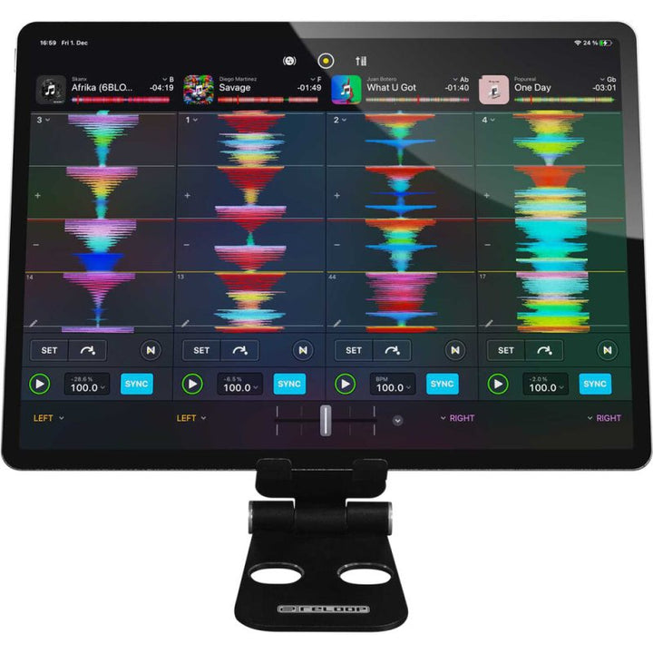 Reloop Reloop Smart Display Stand MK2 Foldable Stand for Smartphones & Tablets - Stands & Arms Accessories