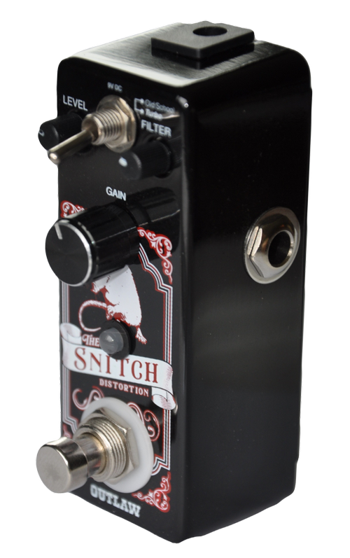 Outlaw Effects The Snitch Ratty-Style Distortion Pedal - Distortion Processors
