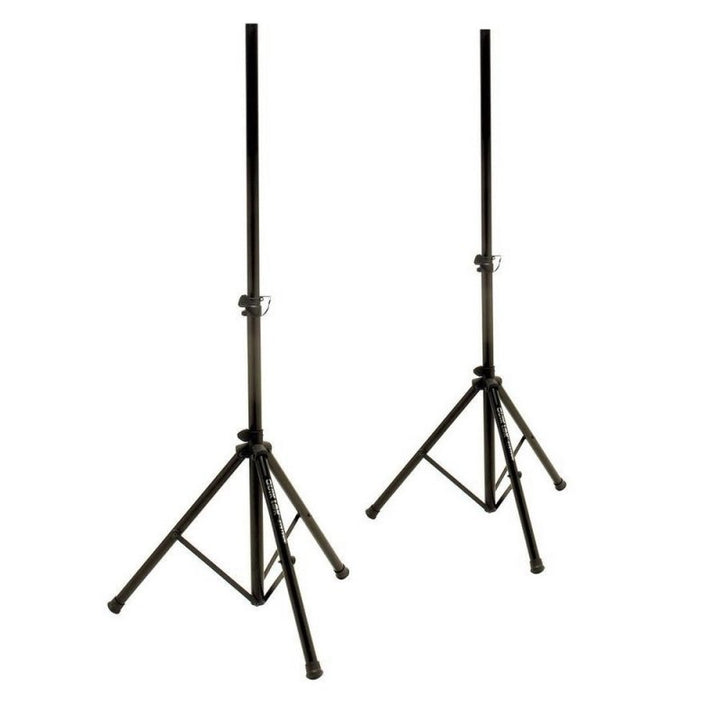 Quik Lok SP180BK-PAIR Aluminum Speaker Stands with Air Cushion (Black, Pair) - Speaker Stands & Arms