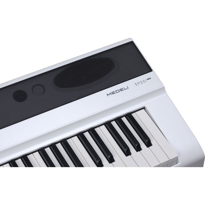 Medeli Medeli SP201P 88-Key Weighted Portable Digital Piano (White) - Electric Pianos