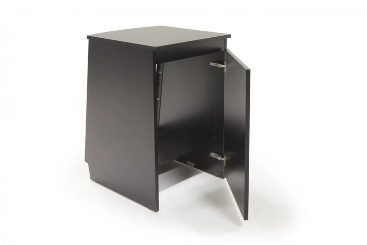 Argosy Spire 7141, 14 Space Rack Unit, Black Melamine