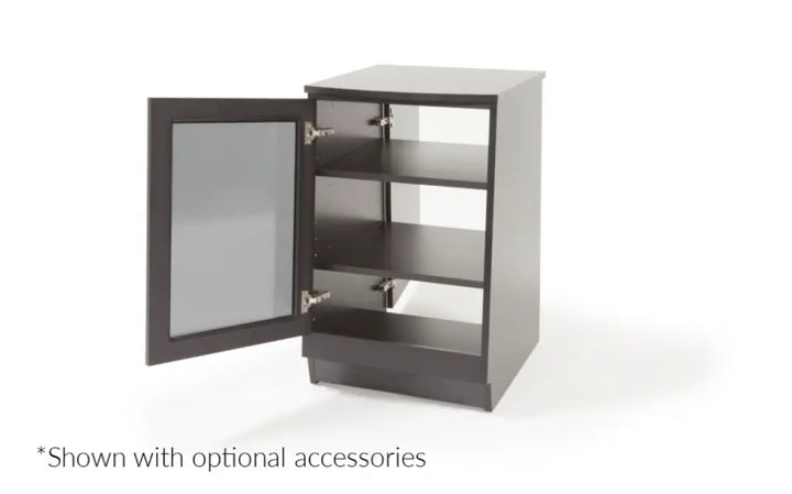 Argosy Spire 7141, 14 Space Rack Unit, Black Melamine