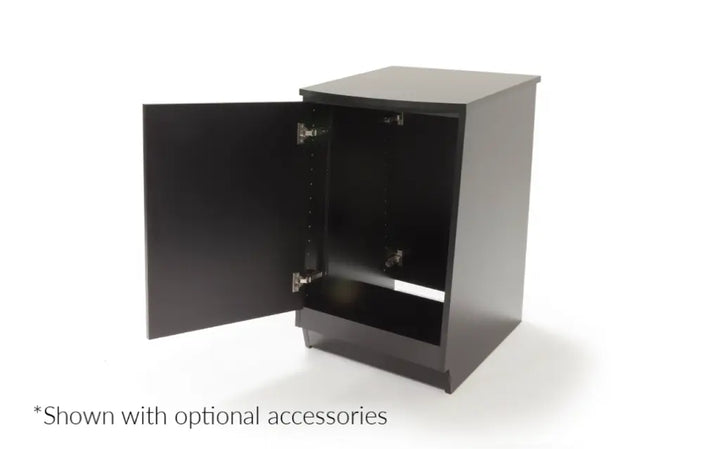 Argosy Spire 7141, 14 Space Rack Unit, Black Melamine