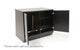 Argosy Spire 7142, 2)14 space Bays, 28 Space Rack Unit, Black Melamine