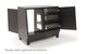 Argosy Spire 7142, 2)14 space Bays, 28 Space Rack Unit, Black Melamine