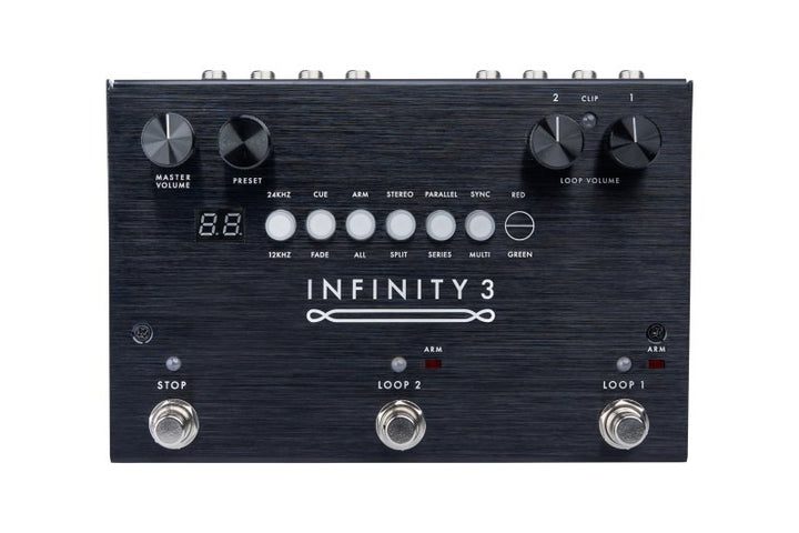 Pigtronix Pigtronix Infinity 3 Deluxe Stereo Double Looper Pedal with MIDI