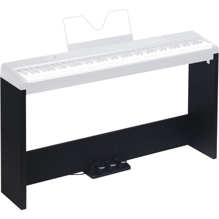 Medeli Medeli ST450 Wooden Piano Stand with 3 Pedals (Black) - Keyboard & Synthesizer Stands