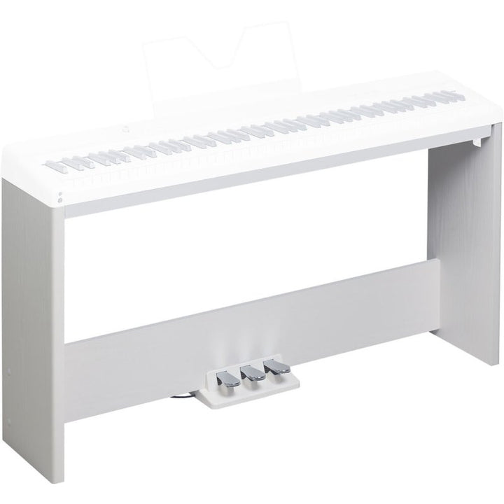 Medeli Medeli ST450 Wooden Piano Stand with 3 Pedals (White) - Keyboard & Synthesizer Stands