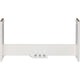 Medeli Medeli ST450 Wooden Piano Stand with 3 Pedals (White) - Keyboard & Synthesizer Stands