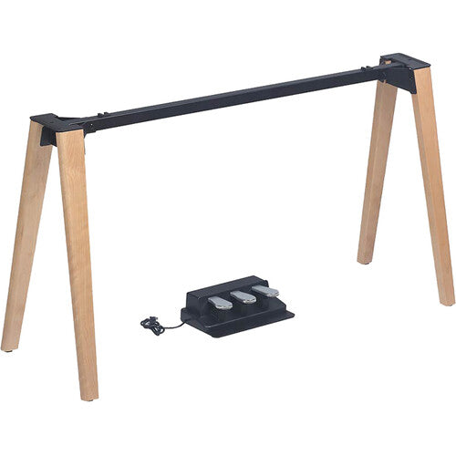Medeli Medeli ST460 Wooden Keyboard Stand (Natural Maple) - Keyboard & Synthesizer Stands