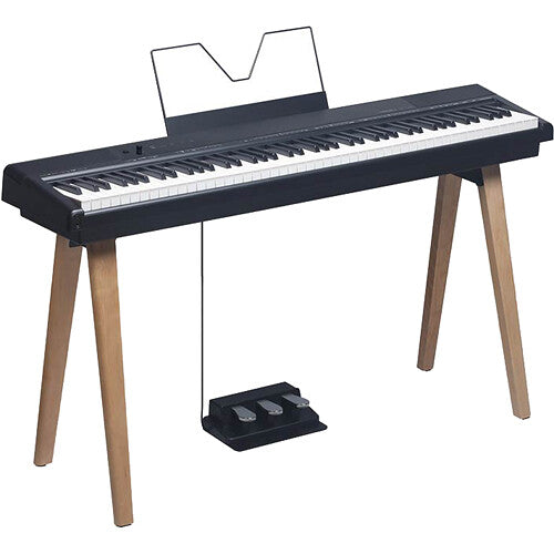 Medeli Medeli ST460 Wooden Keyboard Stand (Natural Maple) - Keyboard & Synthesizer Stands