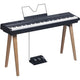 Medeli Medeli ST460 Wooden Keyboard Stand (Natural Maple) - Keyboard & Synthesizer Stands