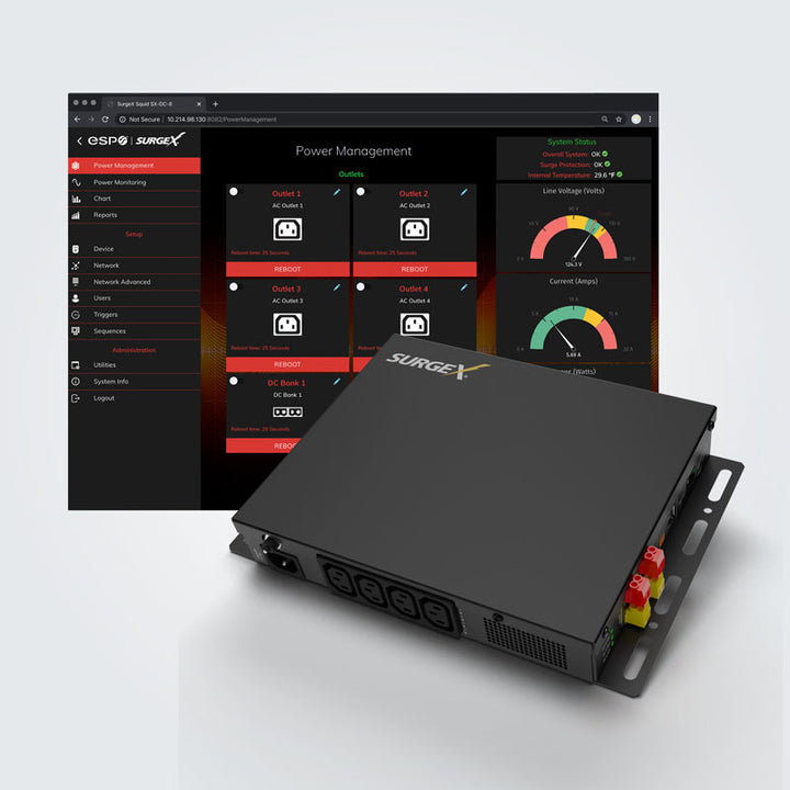 SurgeX SX-DC-8-1224-120