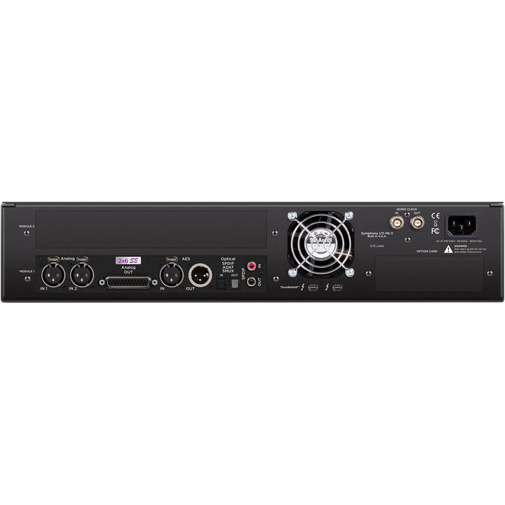 Apogee Symphony I/O Mk II 2x6 SE Thunderbolt 3 Interface – front