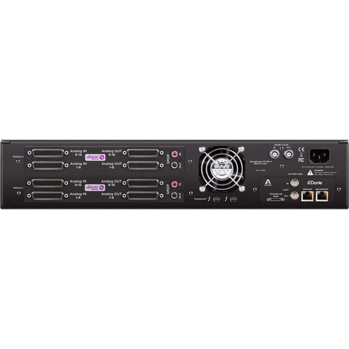 Apogee Apogee Symphony I/O Mk II 32x32 SE Thunderbolt 3/Dante Interface