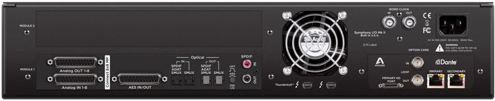 Apogee Symphony I/O Mk II 8x8 MP Thunderbolt 3/Dante Interface – front