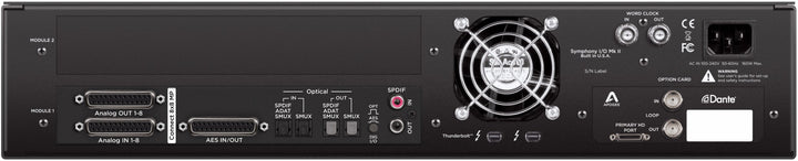 Apogee Symphony I/O Mk II 8x8 MP Thunderbolt 3/Pro Tools HD Interface – front