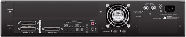 Apogee Symphony I/O Mk II 8x8 MP Thunderbolt 3 Interface – front