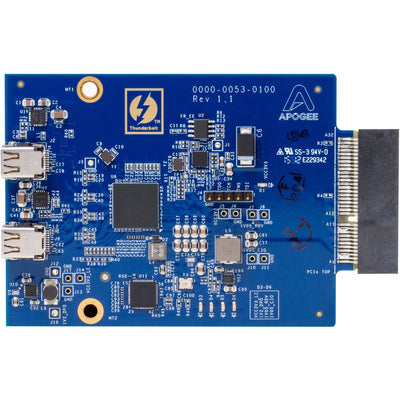 Apogee Apogee Symphony I/O Mk II Thunderbolt 3 Option Card