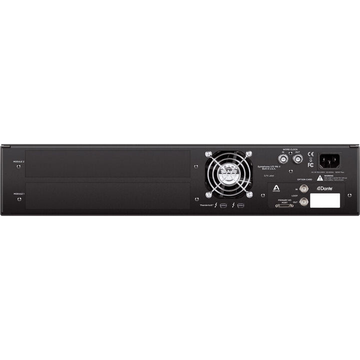 Apogee Symphony I/O Mk II Chassis (Thunderbolt 3 + Pro Tools HD) – front