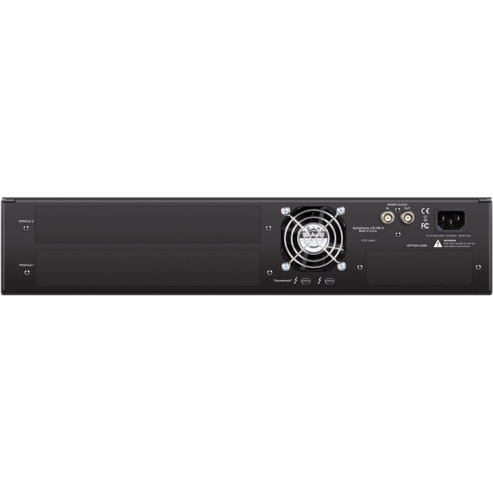 Apogee Symphony I/O Mk II Chassis (Thunderbolt 3) – front
