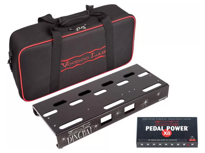 Voodoo Lab Voodoo Lab DBSX8 Dingbat Pedalboard Power Package - Small with Pedal Power X8