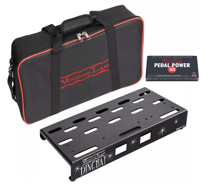 Voodoo Lab Voodoo Lab DBS-EX8 Dingbat Pedalboard Power Package - Small-Ex with Pedal Power X8