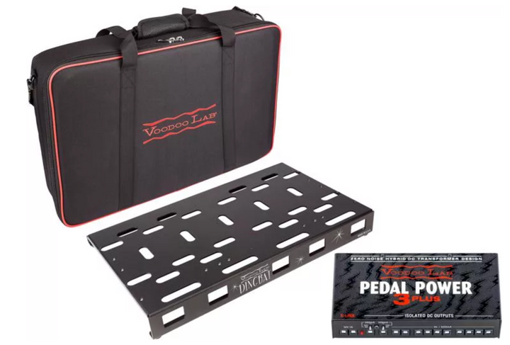 Voodoo Lab Voodoo Lab DBMP3P Dingbat Pedalboard Power Package - Medium with Pedal Power 3 Plus