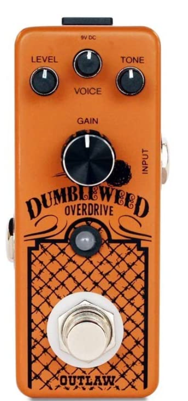 Outlaw Effects Dumbleweed D-Style Amp Overdrive Pedal - Overdrive Processors