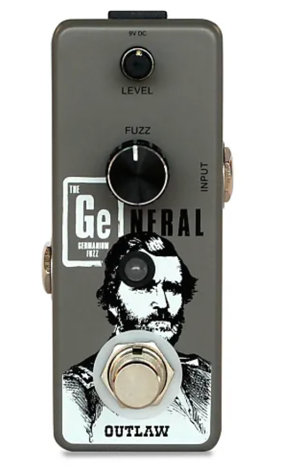 Outlaw Effects The General Germanium Fuzz Pedal - Distortion Processors