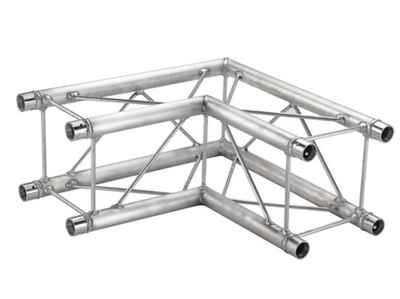 Global Truss Global Truss F24-SQ-C21 2-Way 90° Square Corner for F34