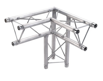 Global Truss Global Truss F23-TR-96117-33 2-Way 90° Triangle Corner for F23 - Right Apex Down