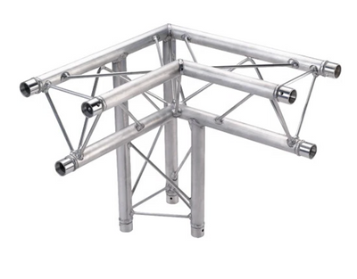 Global Truss Global Truss F23-TR-96117-34 2-Way 90° Triangle Corner for F23 - Left Apex Down