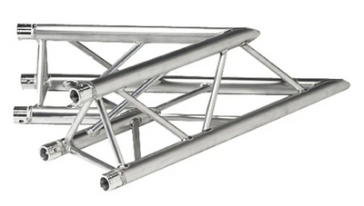 Global Truss Global Truss F33-TR-4086UD 2-Way 45° Triangle Corner for F33 - Apex Up/Down