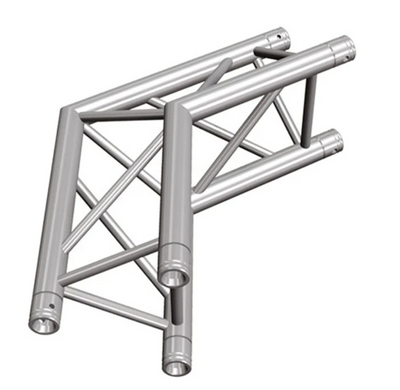 Global Truss Global Truss F33-TR-4089O 2-Way 120° Triangle Corner for F33 - Apex Out