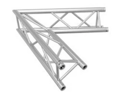 Global Truss Global Truss F33-TR-4090O 2-Way 135° Triangle Corner for F33 - Apex Out