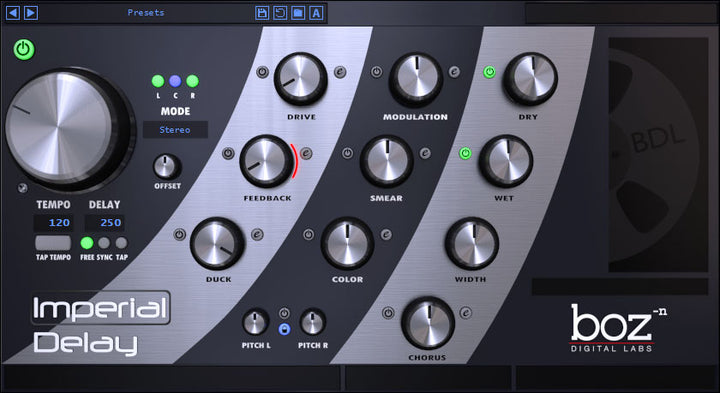 BOZ DIGITAL Boz Imperial Delay