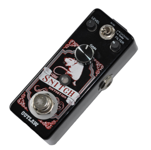 Outlaw Effects The Snitch Ratty-Style Distortion Pedal - Distortion Processors