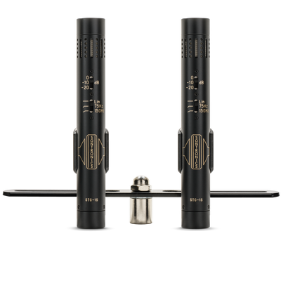 Sontronics Sontronics STC-1S - Matched Stereo Pair of Condenser Microphones (Black)