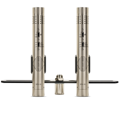 Sontronics Sontronics STC-1S - Matched Stereo Pair of Condenser Microphones (Silver)