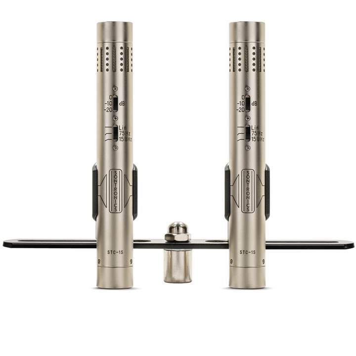 Sontronics Sontronics STC-1S - Matched Stereo Pair of Condenser Microphones (Silver)
