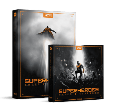 BOOM LIBRARY Boom Superheroes Spe & Str - Bdl