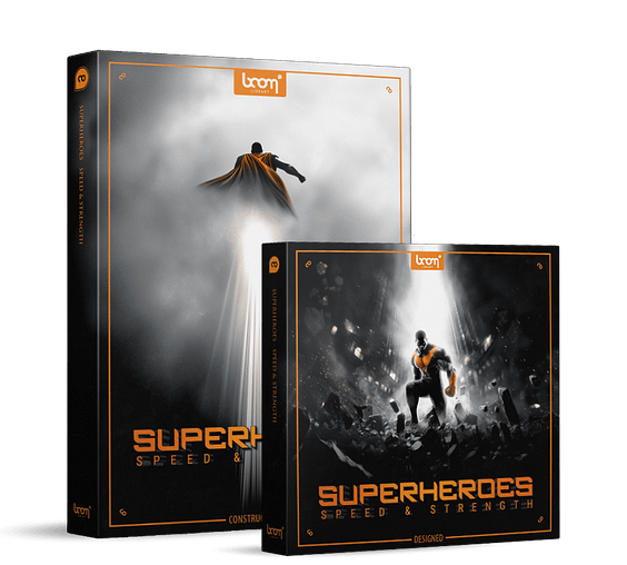 BOOM LIBRARY Boom Superheroes Spe & Str - Bdl